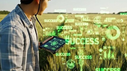 young man holding a digital tablet with social network - Powered by Adobe