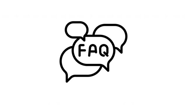 faq animation icon