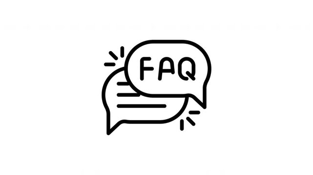 faq animation icon