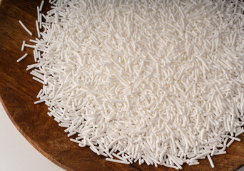 Candy Sprinkle Pile, Donut White Sprinkles