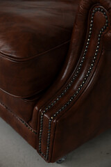  brown armchair
