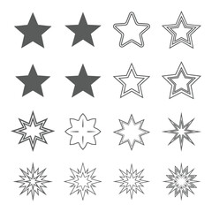 Obraz premium Diverse organizational structures and team hierarchies represented by simple icons