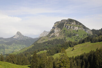 Obraz premium Chöpfenberg und Gross Aubrig