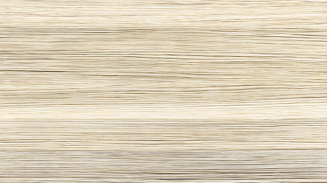 Natural light wood texture background with fine horizontal grain pattern in light beige color