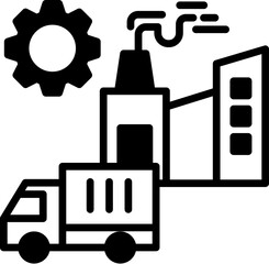 Supply Chain Management mixed icon