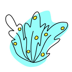 Simple floral line illustration with smooth petals and leaves, suitable for botanical themes, elegant decorations, invitations, and minimalist nature designs