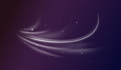 Obraz premium Ice swirl elements