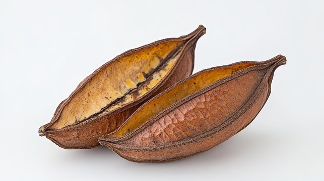 canistel isolated on white background