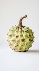 cherimoya isolated on white background