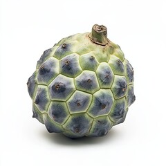 cherimoya isolated on white background