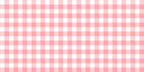Pink red gingham Christmas pattern with fine grid texture, sweet festive background for crafts, scrapbooks, fabric, and holiday-themed visuals