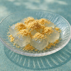 日差しに透ける夏の涼菓