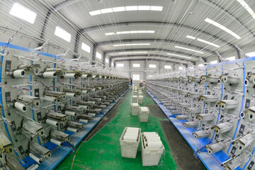 Modern packaging production line workshop equipment