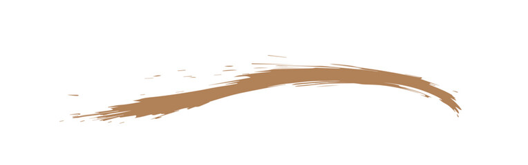 Abstract golden paint smear collection