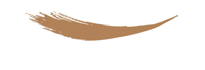 Abstract golden paint smear collection