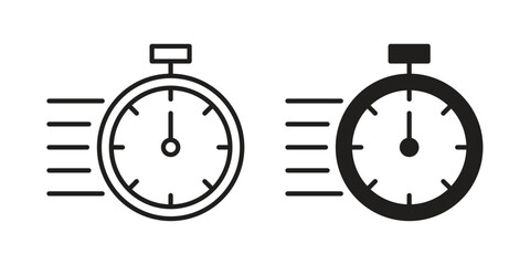 Express icon design element, vector illustration. Editable vector collections.