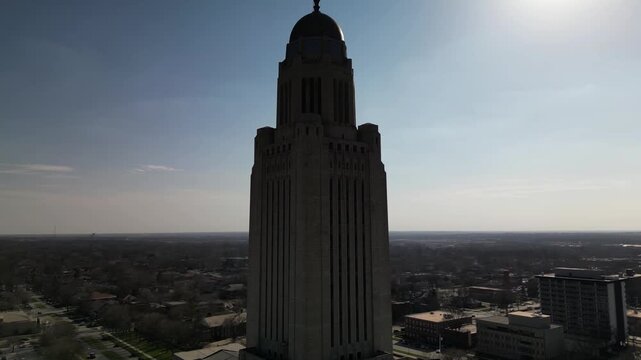 Nebraska State Capitol in Lincoln