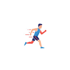 Obraz premium Runner in Motion