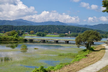 Low Bridge across Backwater