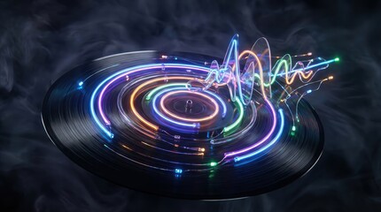 Captivating Vinyl Record Radiates