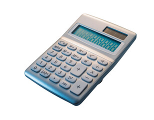 Professional studio shot of a calculator