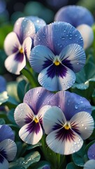 Pansy Flower Mobile Wallpaper Showcasing Delicate Patterns, Lively Spring Colors, and Elegant Floral Charm Perfect for Stylish Smartphone Displays