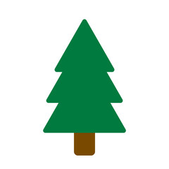 christmas tree vector illustration