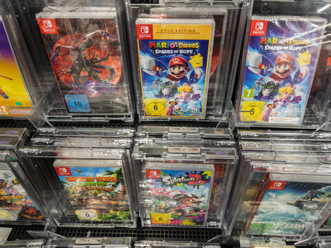 Mario + Rabbids Sparks of Hope Nintendo Switch Games Display