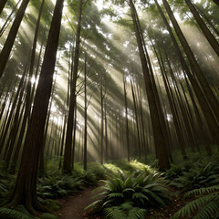 Forest Light and Shadows