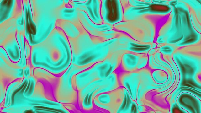 Abstract distorted pattern suitable for backgrounds, wallpapers, print designs, digital art projects, and artistic concepts with blue, pink, and brown colors.