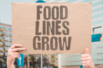 "Food Lines Grow" Scarcity reshapes daily survival. GAZA. STARVATION. WAR. ISSUE. CRISIS.