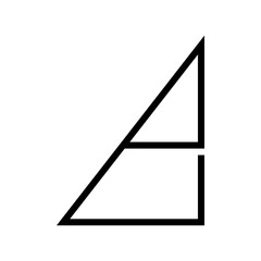 Architectural north arrow and compass outline vector	
