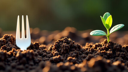 Bioplastic Cutlery Decomposition