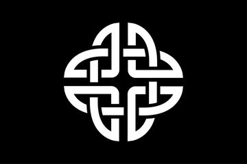 Abstract Modern Logo Mark – Clean Minimal Geometric Design, Vector Illustration