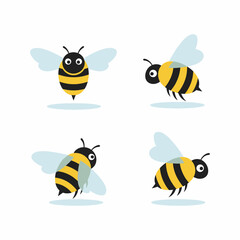 Beautiful Close-Up of a Bumblebee on a Flower in Nature