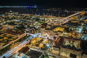 Obraz premium St. Augustine Night of Lights
