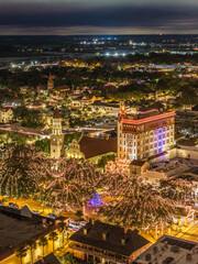 Fototapeta premium St. Augustine Night of Lights