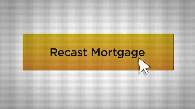 E-Commerce Series - Mouse Pushes Recast Mortgage Button