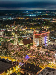 Fototapeta premium St. Augustine Night of Lights