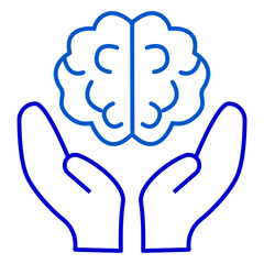 Hands Holding Human Brain
