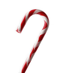 candy cane isolated on white