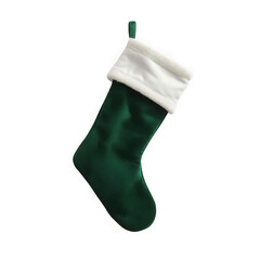 christmas sock isolated on white background