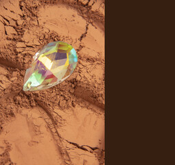 the sun in the desert