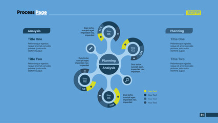 Complex Mind Map Slide Template
