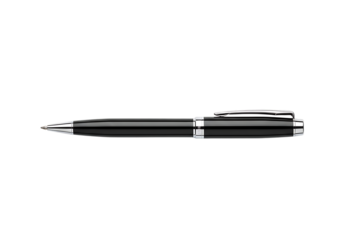 Elegant black ballpoint pen