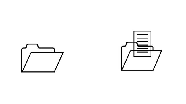 folder icon vector illustration