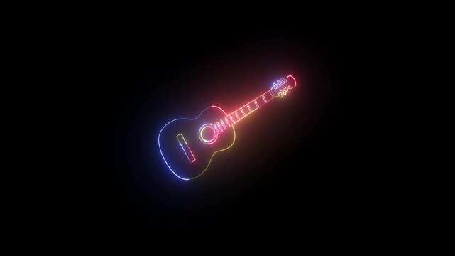 neon music icon