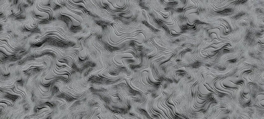 Abstract Topographic Map Contour Lines Vector Illustration Design Featuring Flowing Terrain Patterns, Elevation Curves, and Minimal Geographic Line Art.