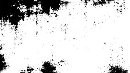 Abstract grunge ink splatter banner frame vector design illustration