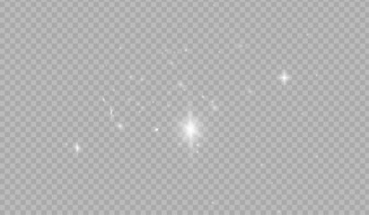 Shiny bokeh png, abstract flare spark, glitter light sparkling, magical stardust, sparkle shine, vector, dust effect bright glowing, png white glittering confetti.